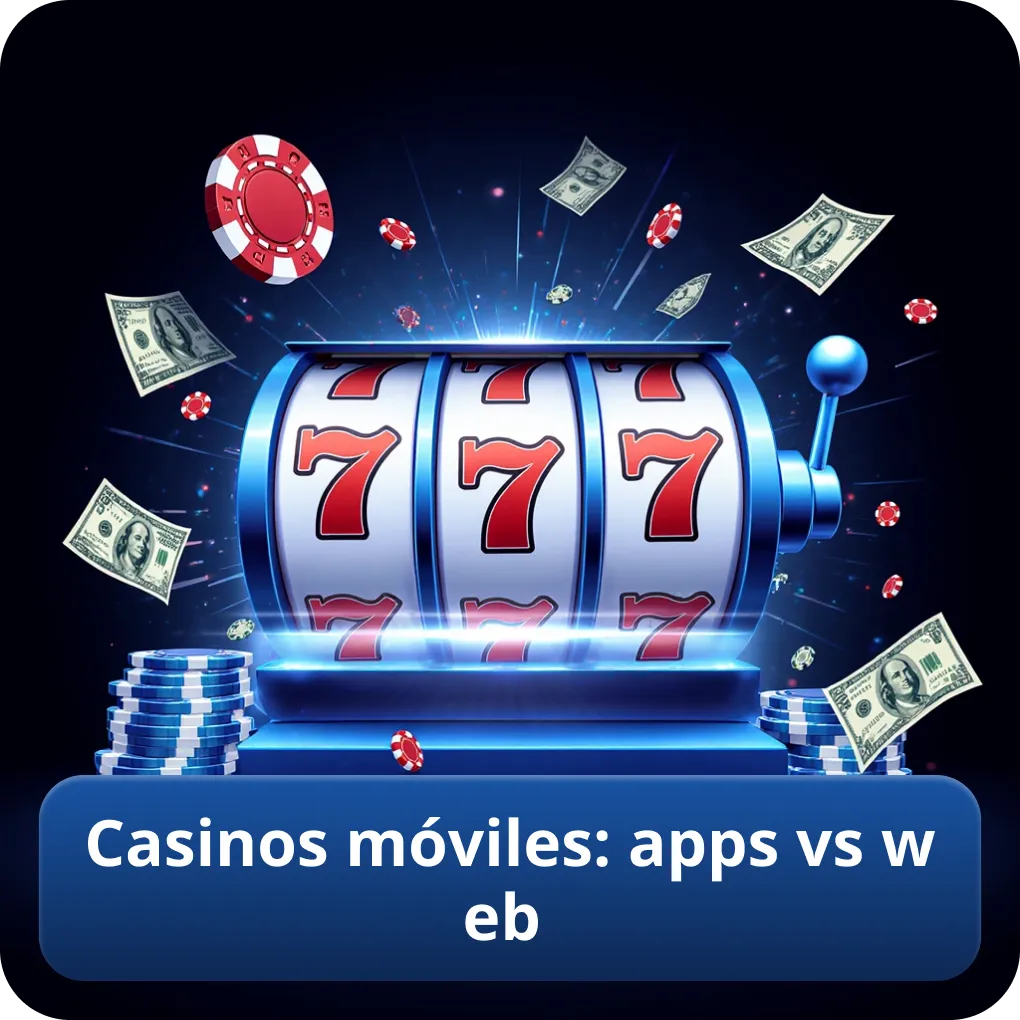 Casinos móviles: apps vs web